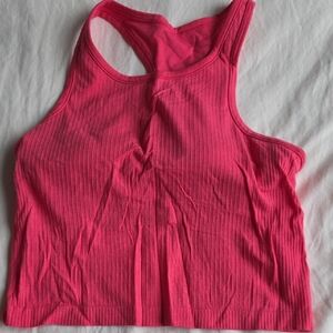 Lululemon Athletica Pink Ribbed Top
